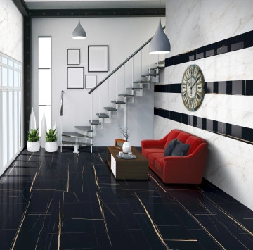 Гранитогрес Platinum Black